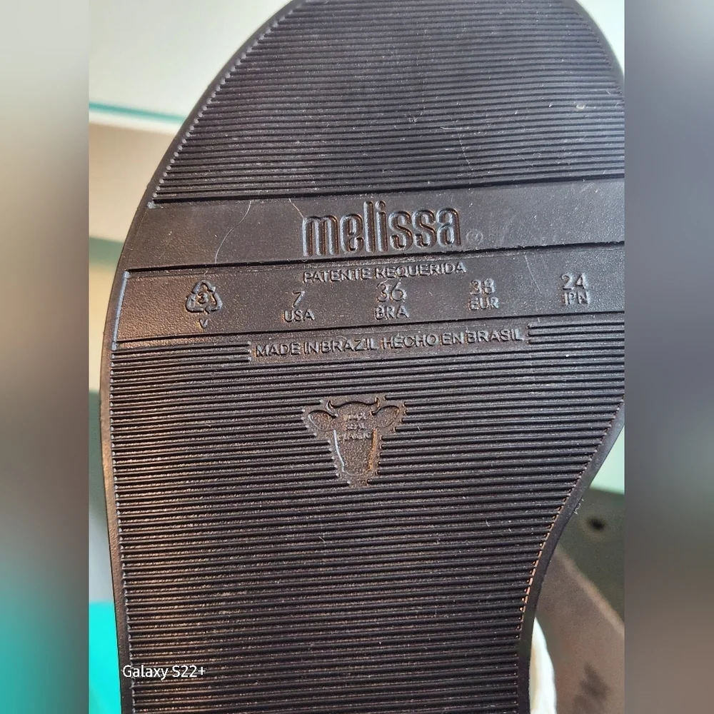 MELISSA SALINAS WOVEN SANDALS SIZE 7. MADE IN BRAZIL. - Picture 8 of 12
